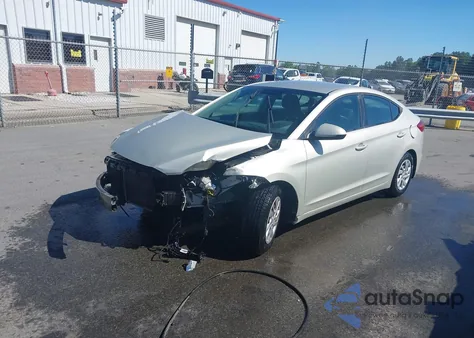 2017 Hyundai Elantra Se z USA, uszkodzony, nr VIN 5NPD74LFXHH201200